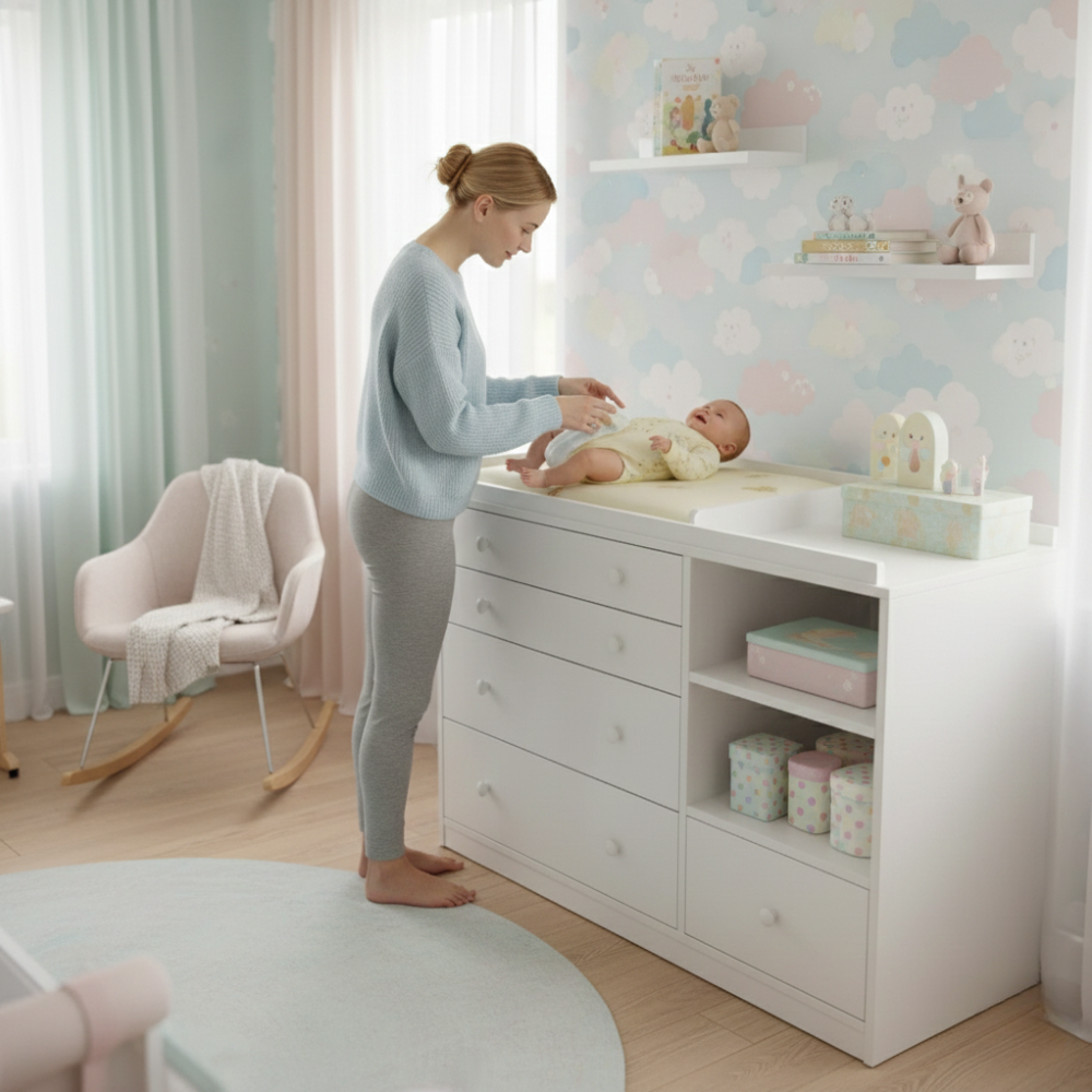 Commode et plan à langer