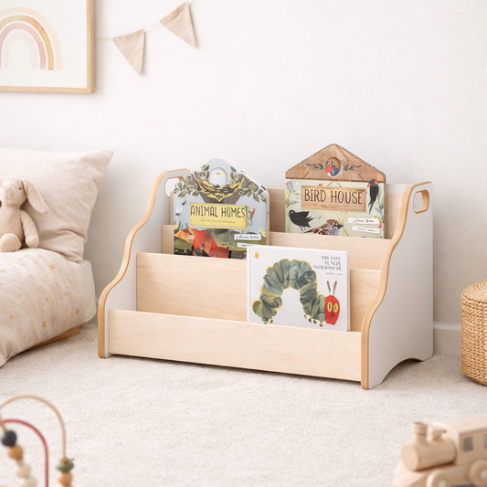 Bibliothèque Montessori ou étagère enfant : quelles différences ?