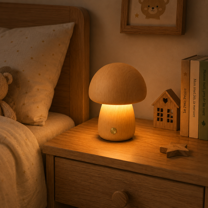 Veilleuse enfant en bois