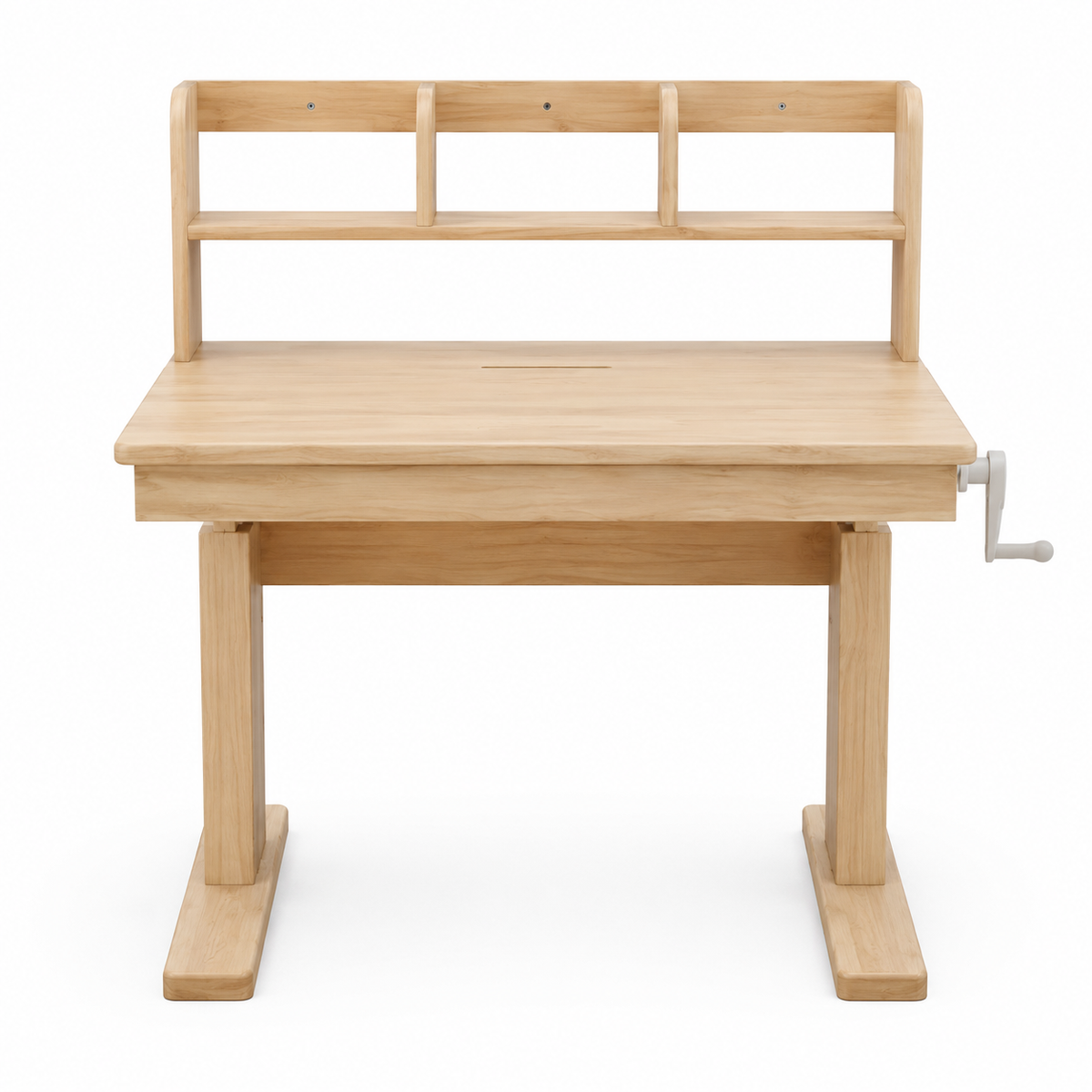 Bureau Enfant Réglable en Hauteur - Bois Massif Inclinable