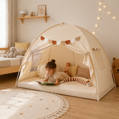 Tente de Lit Enfant - Ciel de Lit Dôme 90x190 cm
