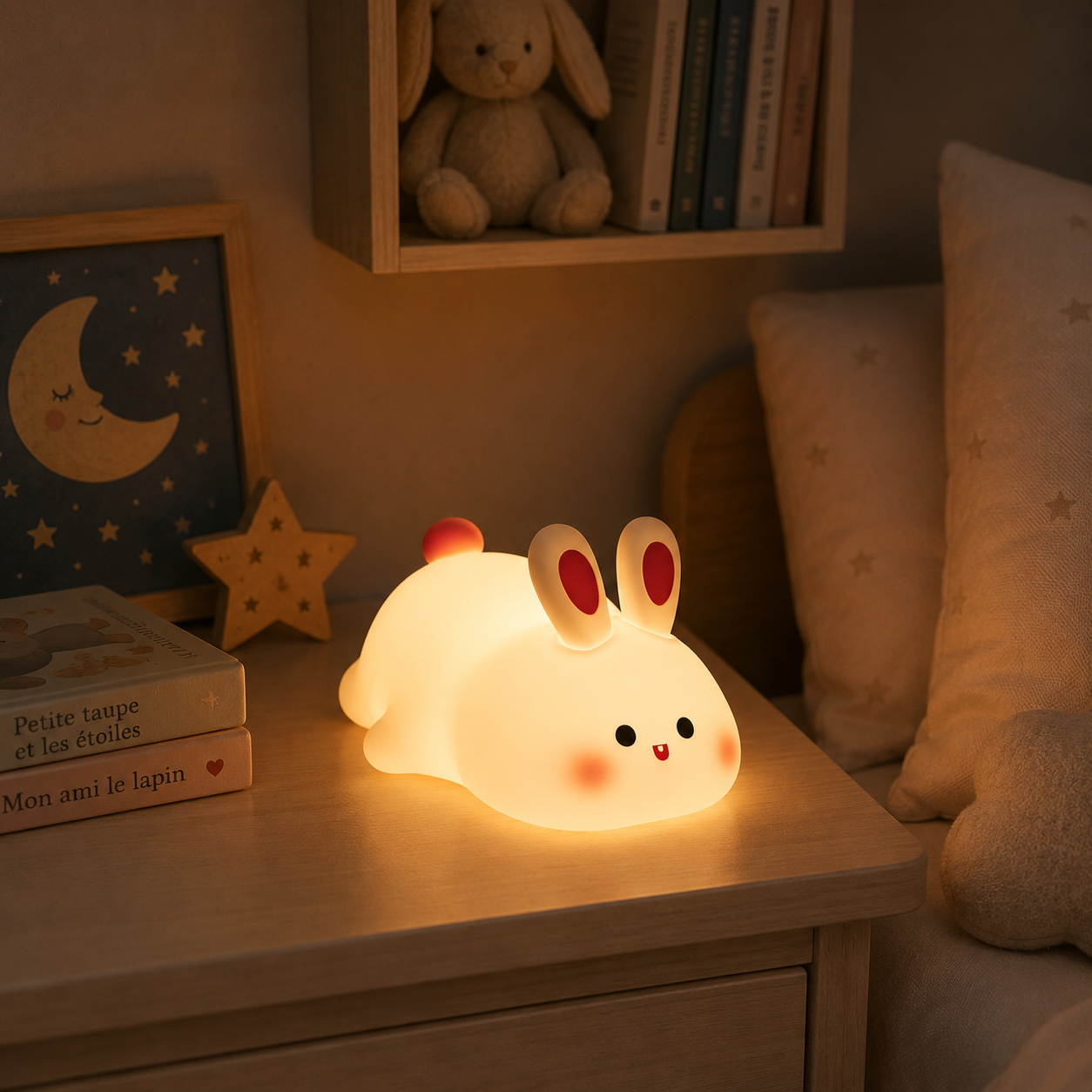 Veilleuse enfant animal