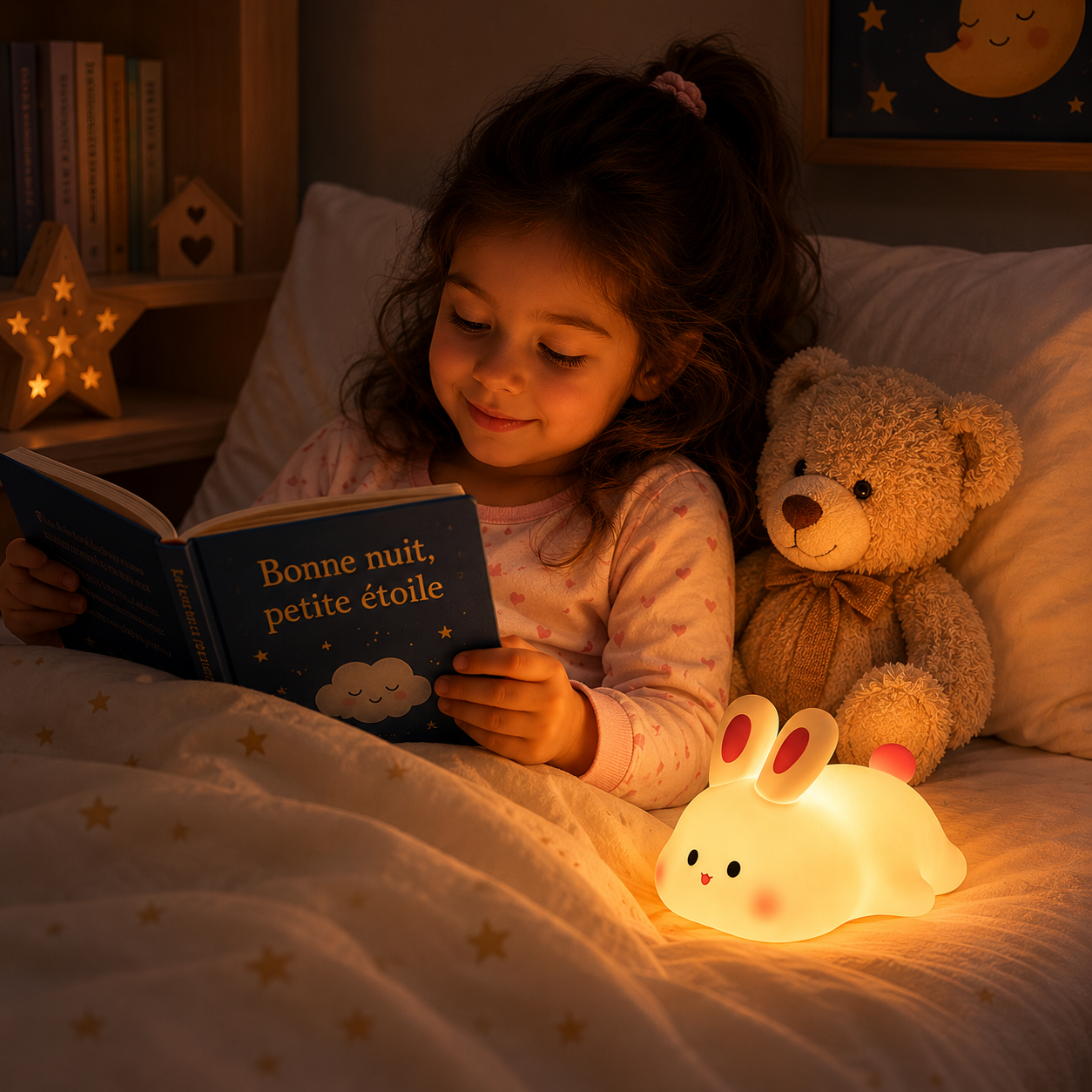 Veilleuse enfant animal