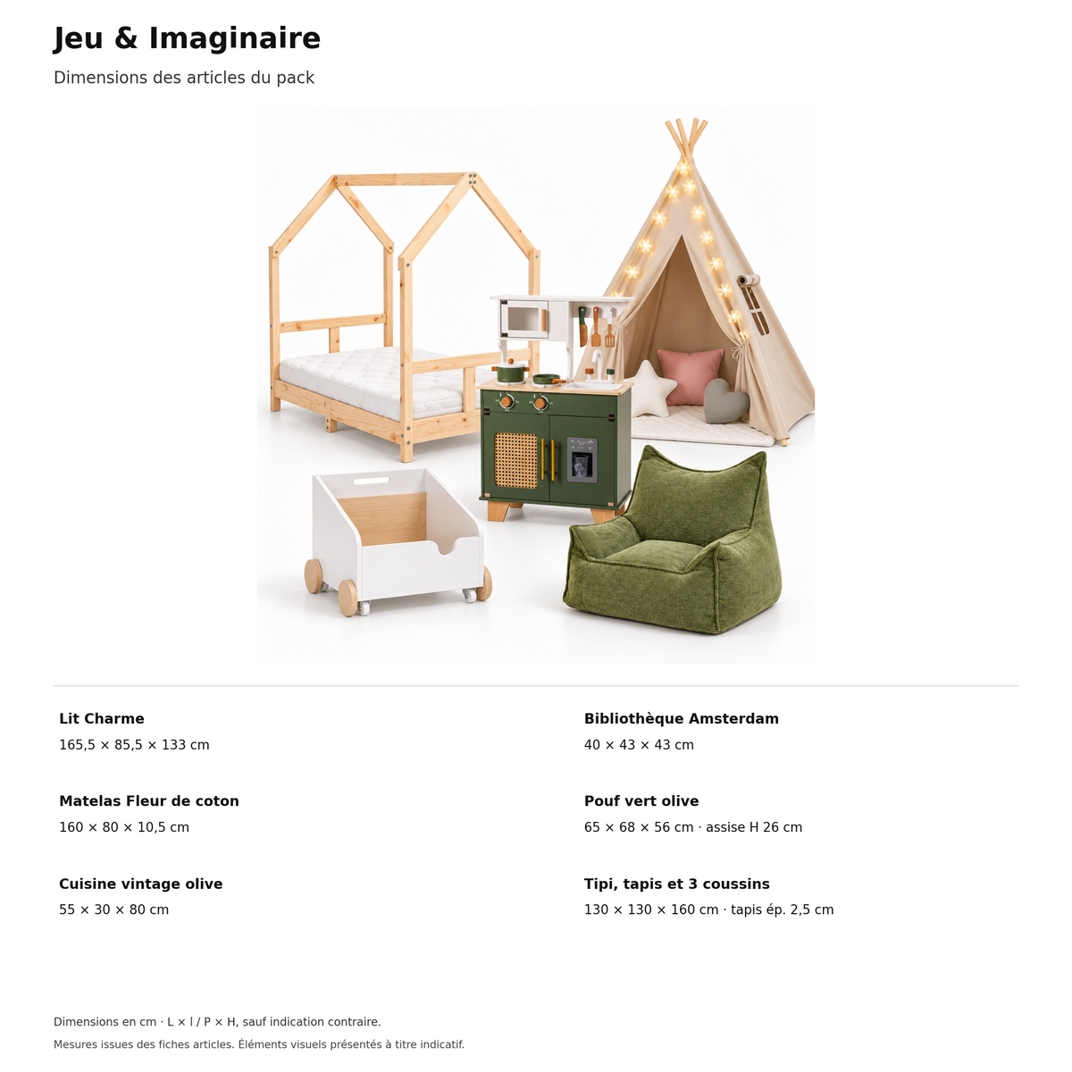 Dimensions vérifiées de tous les articles — jeu-imaginaire